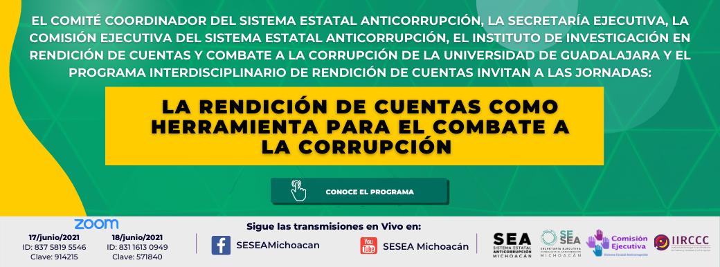 La rendición de cuentas como herramienta para el combate a la corrupción