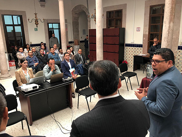 El TJAM capacita a su personal para poner en marcha el juicio en línea